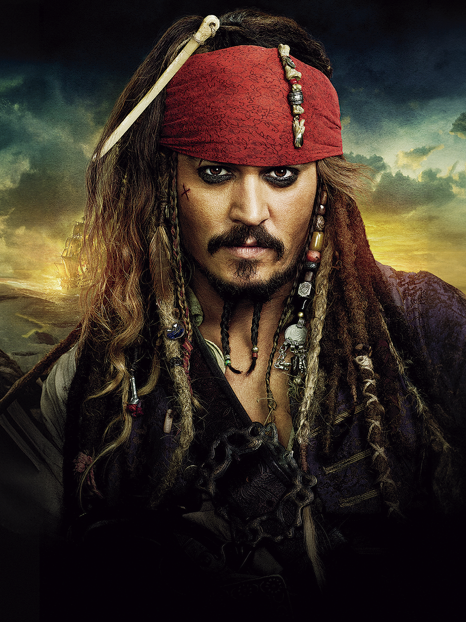 Arte decorativo inspirado en Jack Sparrow, con un estilo aventurero y audaz, dominado por tonos cálidos y oscuros. Perfecto para dar vida.
