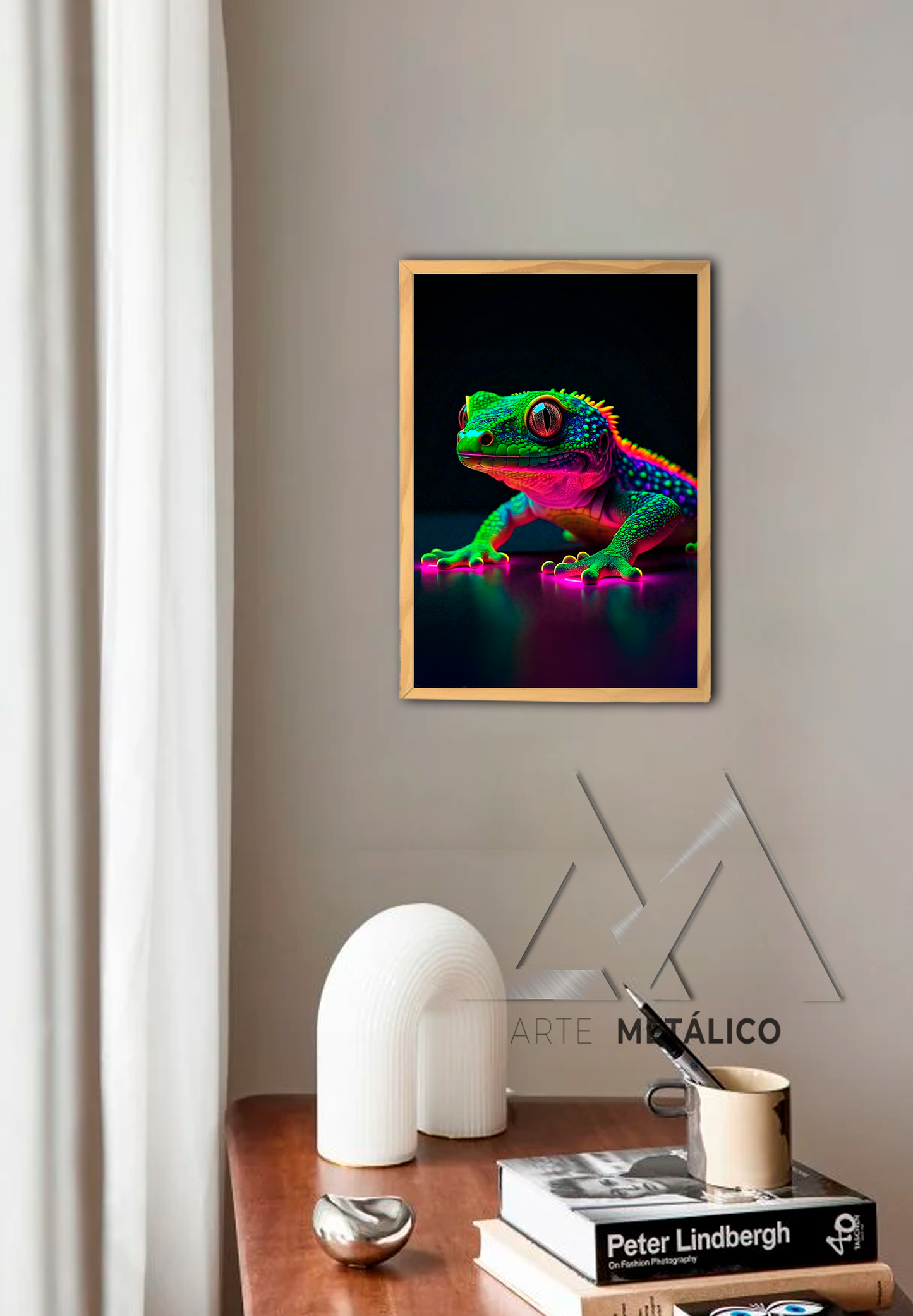 Lagarto Neón
