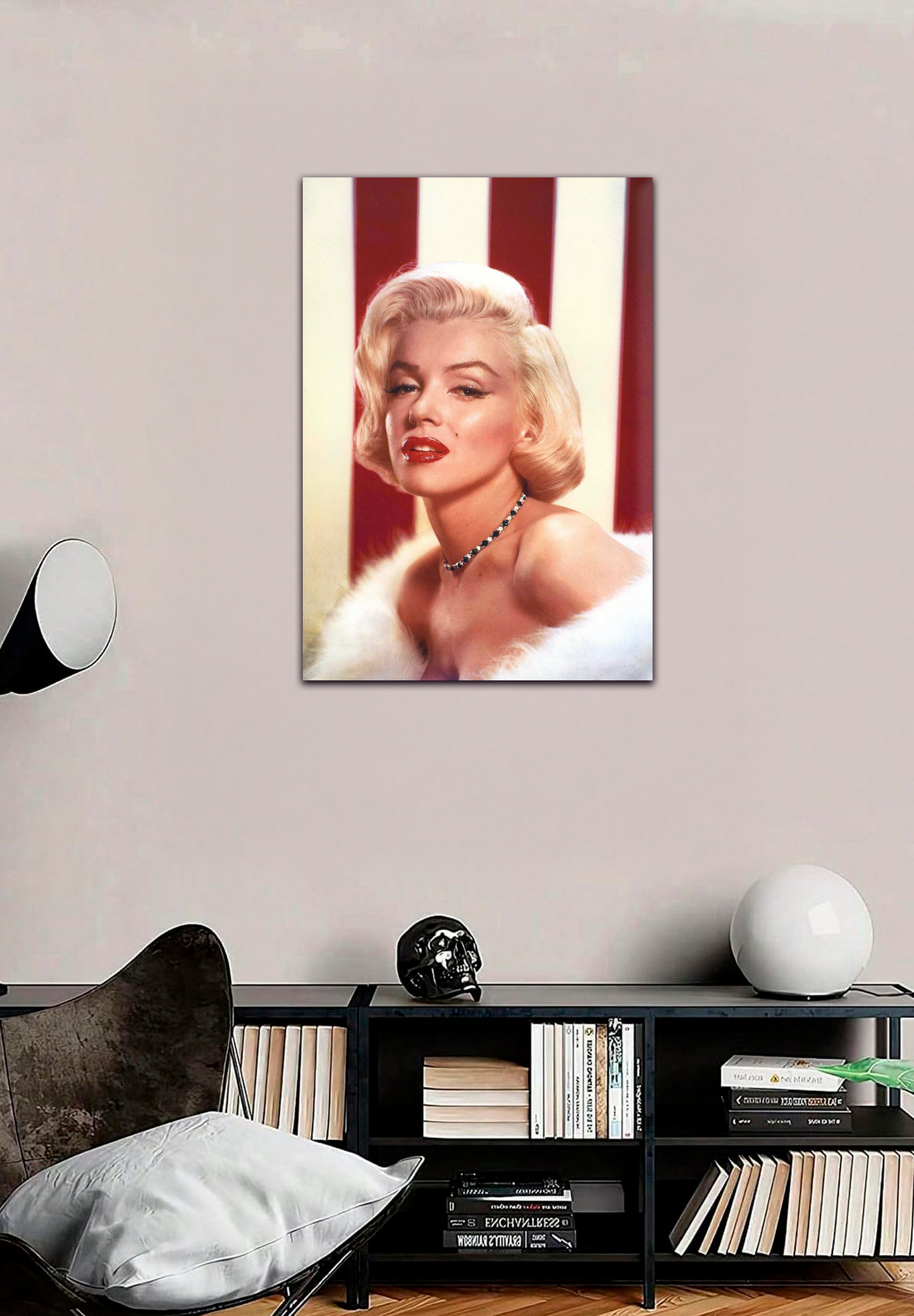 Marilyn Monroe Rojo y Blanco