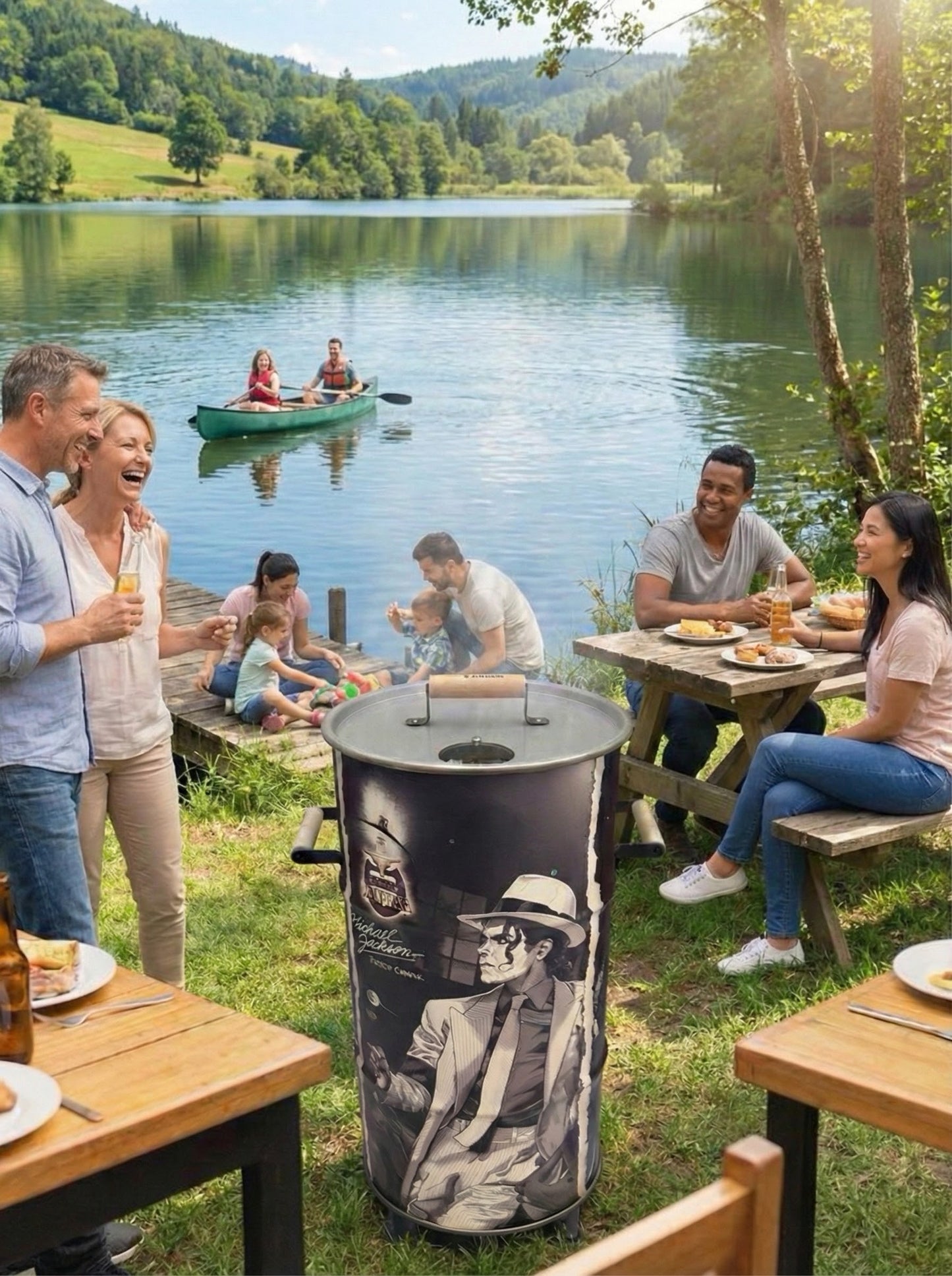 Barril Asador Personalizado