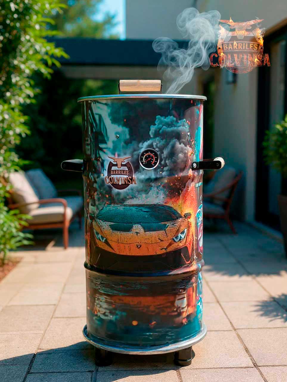 Barril Asador Personalizado