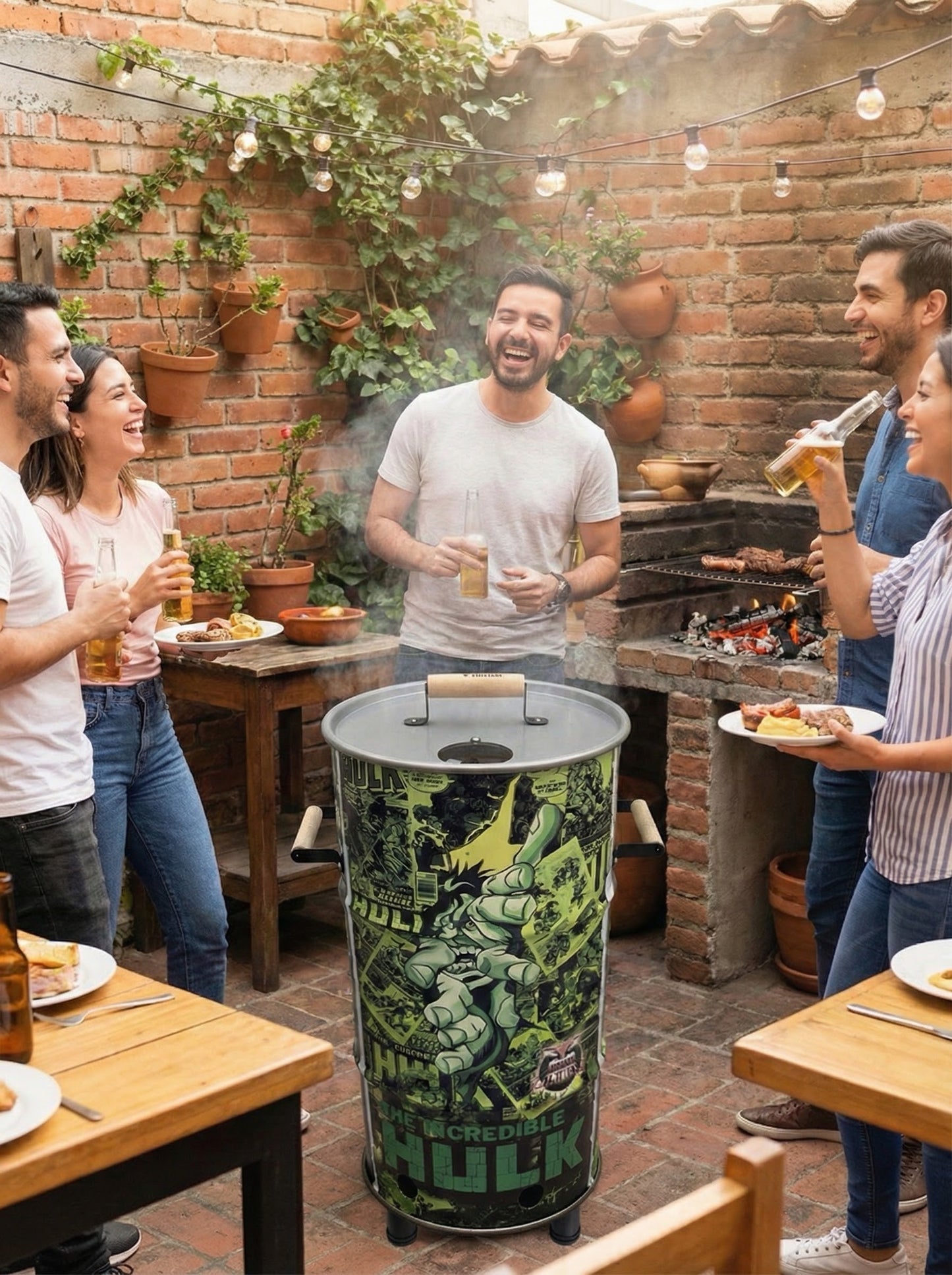 Barril Asador Personalizado