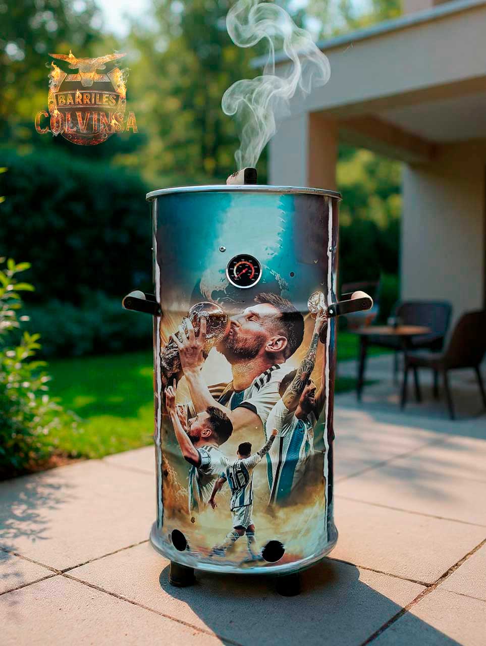 Barril Asador Personalizado