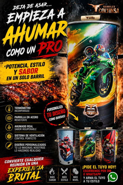 Barril Asador Personalizado